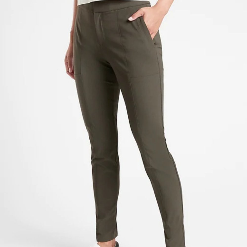 Athleta Olive Green Skinny Pants